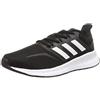 Adidas Falcon, Scarpe da Corsa Uomo, Nero Core Black Ftwr White Core Black Core Black Ftwr White Core Black, 45 1/3 EU