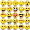 MORCART, 28 simpatiche calamite decorative con emoji, simpatiche e divertenti, per lavagnette magnetiche, frigorifero, lavagna bianca, cucina, bacheca, ufficio, regalo per bambini e adulti