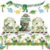 Suynauetev 67 Pezzi Set Compleanno Bambino Kit Compleanno Bambino Striscione Decorazione per Torta Piatto da 7 Pollici Tovagliolo Tovaglia(274cm x 137cm) può 20 Ospite