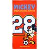 CARTOON Telo mare Topolino Disney in microfibra di poliestere asciugamano per bambini 240 gsm dimensione 70 x 140 cm spiaggia piscina