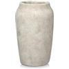 Arborus Vaso alto rustico per fiori da 23 cm, vaso in cemento con apertura da 10,9 cm, vaso verderame vintage per piante secche, tavolo da soggiorno, ingresso, bagno, mensola, per la casa