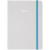 Letts of London Raw 26-031728 - Agenda accademica 2025/2026, formato A5, visualizzazione settimanale, colore: grigio
