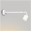 UIOPPOI Faretto orientabile Montaggio su Superficie Faretto d'accento Faretti girevoli da Parete a LED per Interni Lampada da soffitto direzionale telescopica Galleria Luci per Quadri e Mini faretto