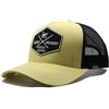 Surf Monkey Trucker Origins - Berretto da baseball regolabile, in cotone biologico, taglia unica, blu/rosso, Taglia unica