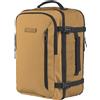 BidMamba Zaino Bagaglio A Mano 40x20x25 Ryanair, Zaino Borsa 20L Voli Low Cost Easyjet - Senape