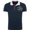 Carisma Polo a maniche corte da uomo, 100% cotone, da uomo, con ricamo? Piacevole vestibilità normale, per l'ufficio e il tempo libero 4664, Nero , M