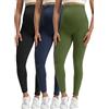 Buttergene Leggings da Donna Premaman sopra la Pancia Gravidanza Active Wear Allenamento Yoga Collant Pantaloni, 2pack Black*2, Small
