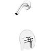 Pfister Pfirst Modern R89-0600 - Soffione doccia a 1 maniglia, finitura cromata lucida