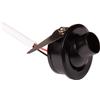 MICRO FARETTO LED NERO INCASSO 30° BIANCO CALDO 1w PUNTO LUCE ORIENTABILE D6E4