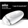 PL1 Braun Silk·expert Mini 1 Epilatore Luce Pulsata, Depilatore Corpo Donna, Alternativa All'Epilazione Laser Peli Donna, Epilazione a Casa, Luce Pulsata Braun, Idea Regalo, PL1100