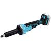 Roadtime Smerigliatrice senza fili compatibile con Makita 18V batteria, smerigliatrice elettrica dritta senza spazzole con mandrino da 6 mm e 4 velocità regolabili (Senza batteria) (Senza accessori)