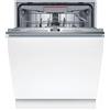 Bosch SMH4HVX00E - Lavastoviglie da incasso, 14 coperti, a scomparsa totale, Classe energetica D