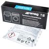 JPshop - Sgrassante e decalcificante per lavatrice e lavastoviglie - 12 bustine da 50g - compatibile con Smeg