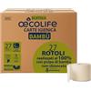 œcolife oecolife - Scatola di carta igienica, 3 strati, 54 rotoli da 250 fogli, super morbida, carta igienica sostenibile, senza imballaggio in plastica, riutilizzabile