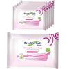 GOSOYO Fresh'n Soft Salviette Struccanti Waterproof per Pelli Secche&Sensibili, Effetto Anti-Età, Arricchite con Estratto di Olio d'Oliva, Noce di Macadamia, Camomilla,Vitamina E (125 unità (confezione da 5)