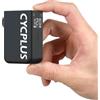 CYCPLUS Mini Pompa per Bicicletta con Manometro, Pompa Elettrica Compatta da 120 PSI, Funzione di Arresto Automatico, Valvole Presta e Schrader per E-Bike, MTB e Bici da Corsa AS2 Ultra (87g)