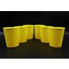Kimmel Set di 6 bicchieri da 180 ml, colore giallo