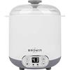 BROWIN® 801013 Dispositivo Multifunzionale Formaggio e Yogurt con 1,5 L Termostato, Bianco, Grigio, Mittler