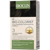 Bioclin Bio Colorist 3 Castani Sc Kit Composto Da Bio-Colorist Crema Colorante Cap 3 50Ml+Bio-Colorist Rilevatore Crema75Ml+ Biocolor Protect Maschera 10Ml+ Shampoo Postcolore10Ml