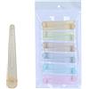 Wambere Set di 12 fermagli per capelli, forcine per capelli, parrucchiere, forcine antiscivolo, forcine a coccodrillo con denti, per acconciature semplici e tagliate, 95 mm