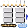 HALIEVE Filtro Spazzola Pezzi di Ricambio Accessori Set per Aspirapolvere Robot Ecovacs DEEBOT N79 N79S Yeedi K600 K700 (15 Pezzi)