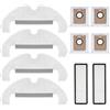 StarRing 4/8 sacchetti di ricambio per aspirapolvere Dreame D10 Plus Gen 2/L10s Plus, accessori per robot aspirapolvere, grande capacità, sacchetti filtro in tessuto non tessuto (4 pezzi