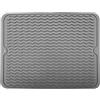 KtbeYTi 40 x 30 cm Tappetino Scolapiatti in Silicone Resistenti al Calore Tappetino per Lavello Cucina Tappetini per Posate in Silicone, Utilizzati in Tavoli e Utensili da Cucina