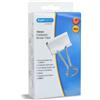 Rapesco 1493 Molle Fermacarte 19 mm, Bianco, Confezione da 80