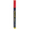 SECURIT - Pennarello A Gesso Liquido - per Lavagne, Vetro, Metallo, Porcellana, Specchio, Plastica - Punta Fina 1-2mm - Colore Rosso