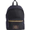 Route 66 - Zaino da uomo (con porta USB integrata) - Zaino nero ideale per il lavoro, la scuola e lo sport - zaino da uomo, Nero, m
