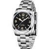 PAGRNE DESIGN PAGRNE Pagani Design Mens Orologi Automatici Orologio In Acciaio Inox Data Impermeabile Luminoso Orologio Business Casual Orologi Da Polso Nero