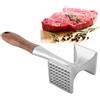 AKOLAFE Batticarne in acciaio inox 304, antiaderente, per bistecca, pollo, maiale, costole, lavabile in lavastoviglie