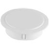 Laroal Diametro Esterno 100 mm Copriforo Foro Aria Condizionata Tappo Decorativo Tappo Terminale Tubo per Protezione Tubo Plastica Bianca