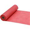 FRKOKRFA Runner da tavola in tessuto non tessuto, rosso, 25 m x 30 cm Runner decorazione da tavolo rotolo, per compleanni, matrimoni, battesimi, comunioni e altre celebrazioni