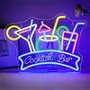 ineonlife Insegna Neon Bar Scritta Led, Decorazione Parete, Insegne Luminose per Bar, Pub, Club, Stanza, Party, 15 cm x 59 pollici, Moderno, Divertimento e Notte