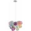 Lucande Lampada a sospensione 'Diborah' dimmerabile (Design) colore Multicolore, in Vetro ad es. Soggiorno & Sala da pranzo (3 luci, G9) di Lucande | lampada a sospensione in vetro, lampada a sospensione