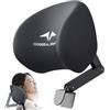 Dbvnnsy Attaccamento del poggiatesta per sedia da ufficio regolabile, supporto per il collo staccabile in memory foam per sedie da ufficio ergonomiche, cuscino per la scrivania e sedie da gioco