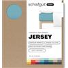 schlafgut Easy Jersey, lenzuola con angoli 90x190 cm a 100x200 cm, 100% cotone biologico, certificato ÖKO TEX, Petrol Mid