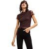 Desigual Maglietta a Maniche Corte T-Shirt, Colore: Rosso, XL Donna