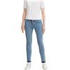 TOM TAILOR Denim Le signore Jona Extra Skinny Jeans 1032724, 10118 - Used Light Stone Blue Denim, 33