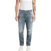 Replay Sandot Original Jeans, 009 Blu Medio, 34 W/28 L Uomo
