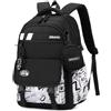 Amythe Zaino Scuola Ragazzi Teen 8 a 15 anni Impermeabile Sport, Lettere Bianche