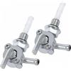 LEBOKJ 2 pz Rubinetto Carburante M10X1.25MM Pompa Elettrica Del Carburante Serbatoio del Gas Interruttore Del Carburante Rubinetto Della Benzina Generatore Universale per Veicoli Terrestri ATV Moto