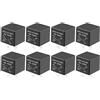 A ABSOPRO 8 Pz Relè Auto 4 Pin 12V 40A SPST Modello JD2912-1H