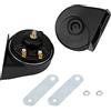 MOCNT 2Pcs 12V Trombe Auto 120db Super Forte Tromba per Camion Aria Elettrica Clacson Camion Impermeabile Corno di lumaca Horn Doppio Tono Universale Auto Moto Bicicletta