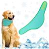 KASESSS Collari per Cani di Raffreddamento, Bandana Cane, Raffreddamento Collare per Cani, Traspirante Sciarpa per il Ghiaccio per Caniper Animali Domestici in Estate per Attività all'Aperto, Verde L