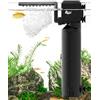 AQQA Filtro Acquario, 1400L/h Forte Flusso Filtro per Acquario, Ultra Silenzioso Regolabile Filtro Interno per Acquario, Adatto per Acquario 200-680L