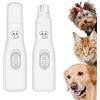Doukesh Lima Unghie Cani Elettrico,Tagliaunghie Elettrico per Cani,Tagliaunghie per Cani Elettrico,Lima Unghie Cani Silenzioso 60db,Smerigliatrice per Unghie per Cani/Gatti,Senza Batteria