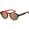 HAVAIANAS Caraiva Occhiali, Black Orange, 51 Unisex Adulto, arancio nero