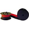 Gicaprice NASTRO COMPATIBILE A TRE PUNTE ROSSO-NERO PER OLIVETTI LOGOS 650, 654, 662, 682S, 692, 802, 812, 902, 912 Canon SP250, CITIZEN, STAR, TRIUMPH ADLER, TOSHIBA, CASIO ECC